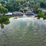 Post-Dispatch Lake Post-Dispatch Lake photographed from the air by Steve Jett