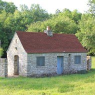 Forest Park Restroom Near Successional Forest